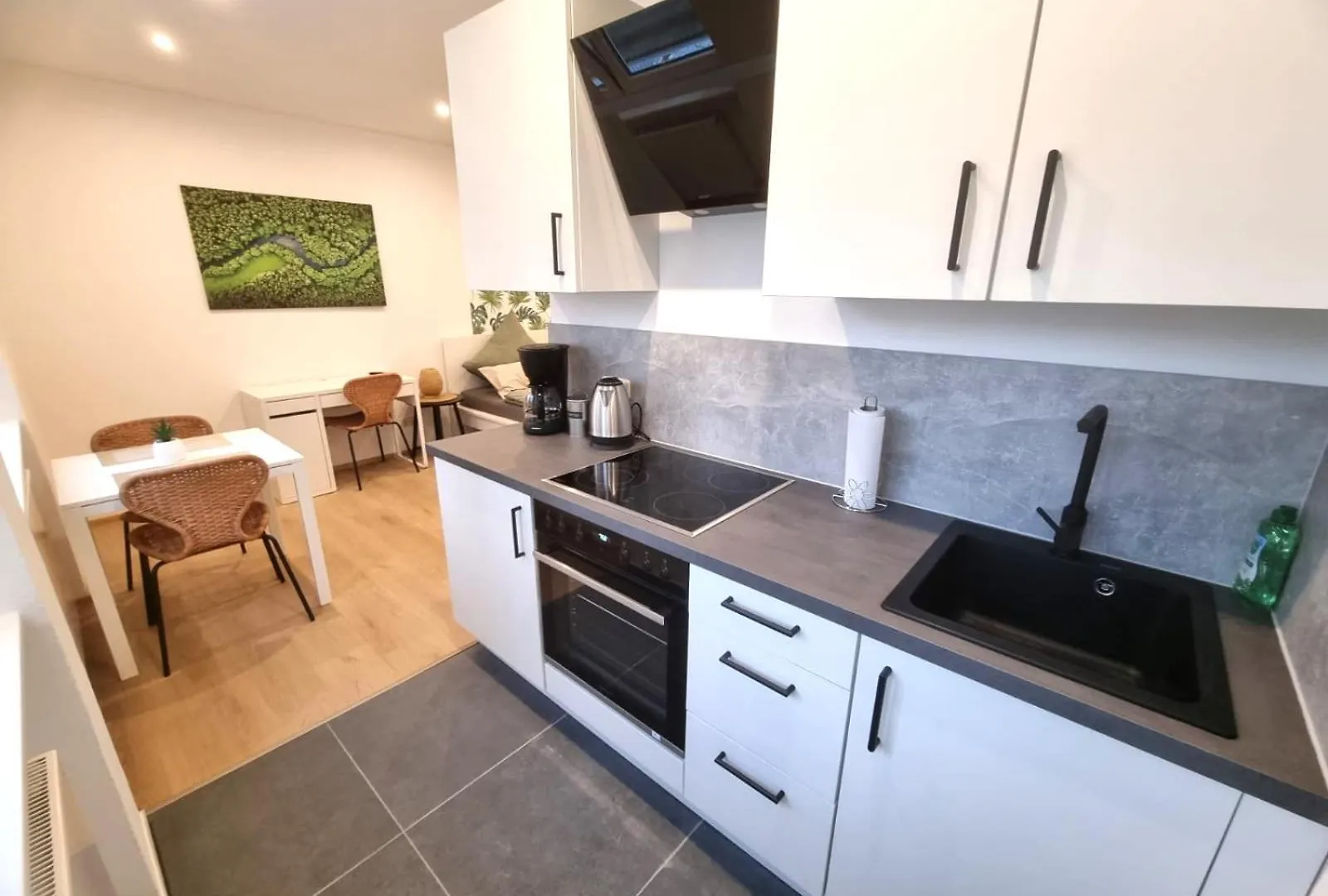 Wohnung Inn - Im Zentrum, Kueche, Parkplatz, Ruhig Gelegen Passau Appartement